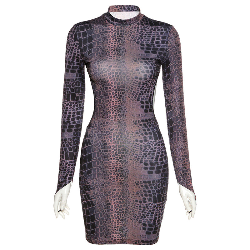 Snake Print dress