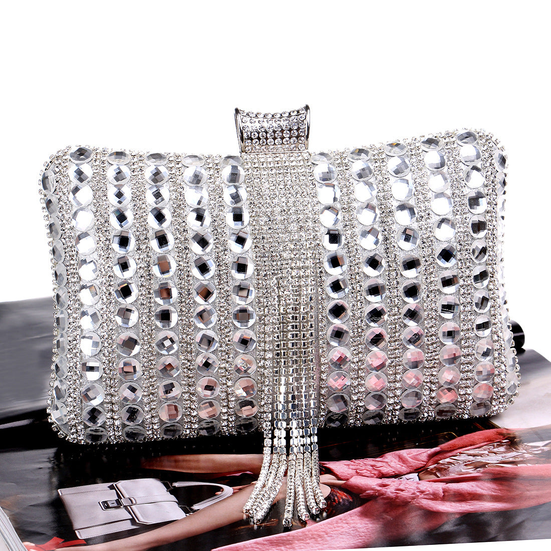 New Rhinestone Evening Fashion Bag