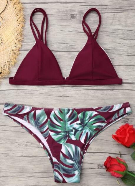 Leafs Fashion Bikini Set