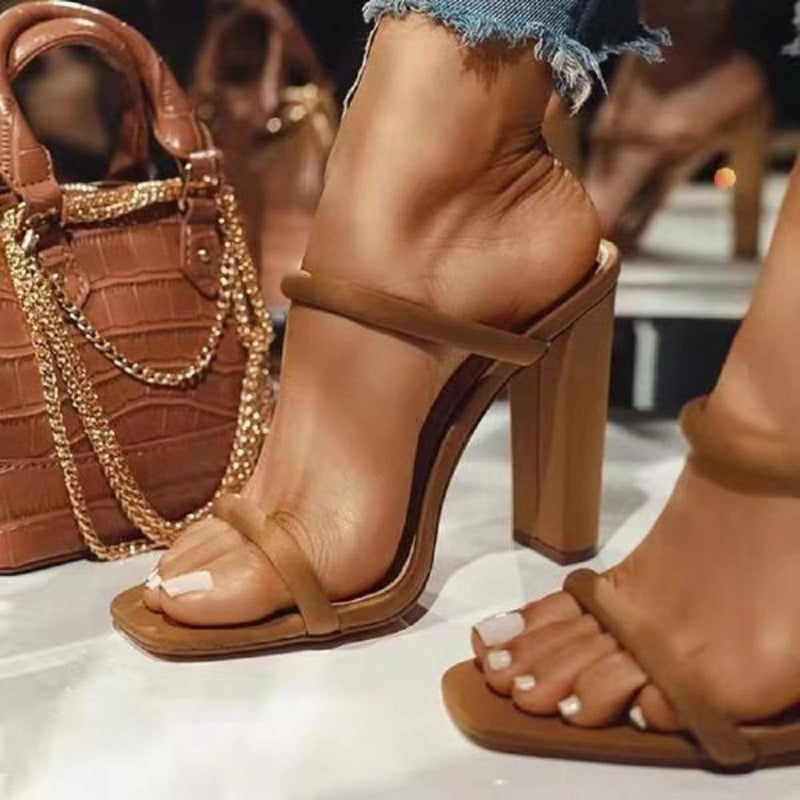 Block Heel Sandals