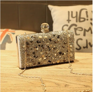 Crystal and Rhinestone Evening Clutch