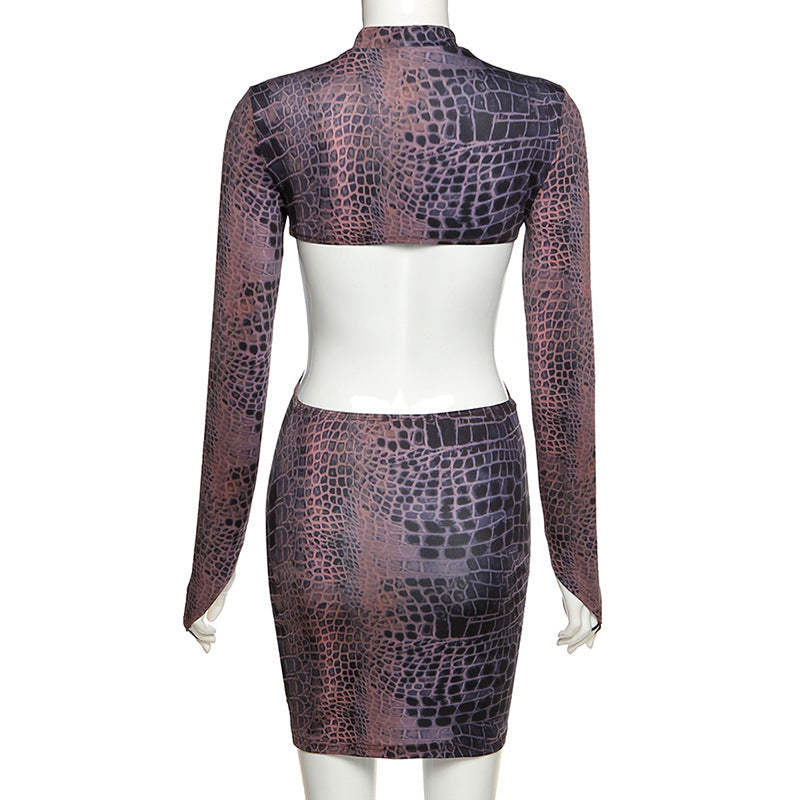 Snake Print dress