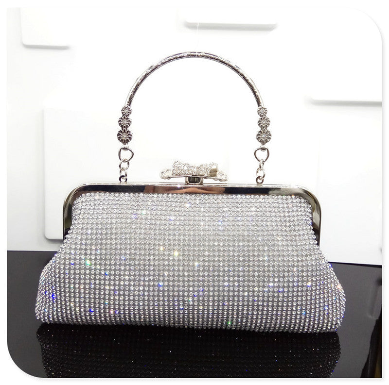 Classic Diamond Evening Bag