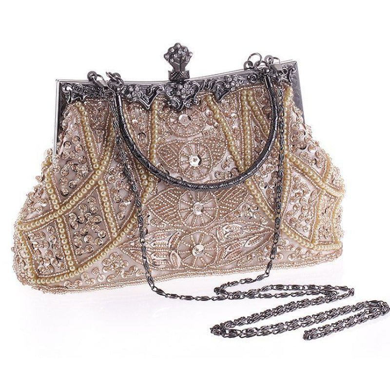 Hand Beaded Embroidered Handbag